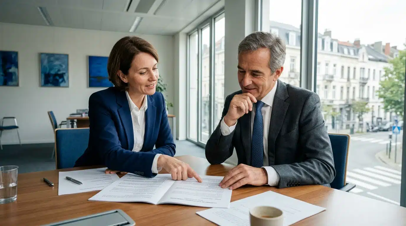 Deux conseillers analysent un contrat de responsabilité civile professionnelle