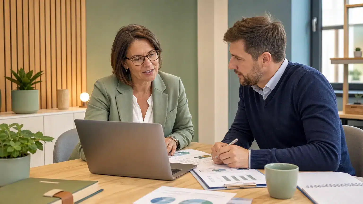 Échange sur le financement d’un projet numérique en Wallonie
